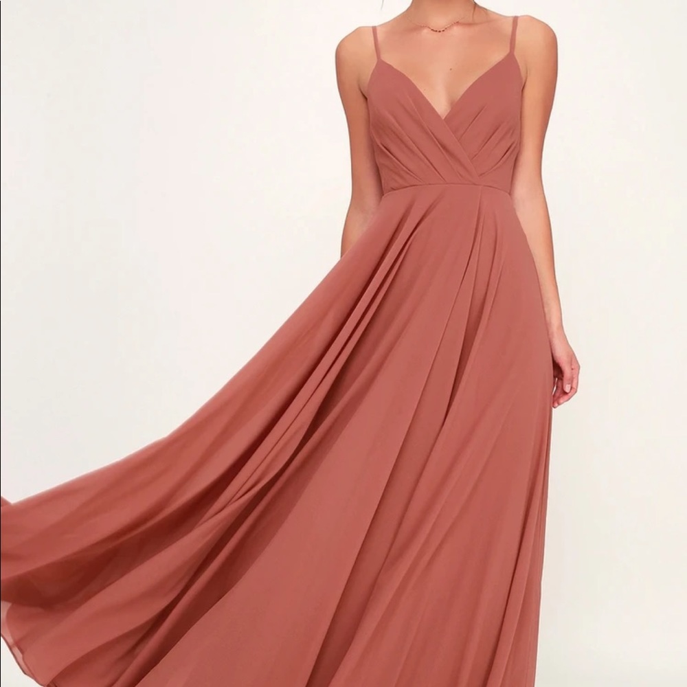 Rusty Rose ‘All About Love’ bridesmaids dress